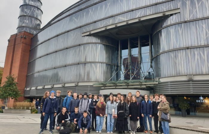 1. Wycieczka 3C do Centrum Szyfrów Enigma w Poznaniu